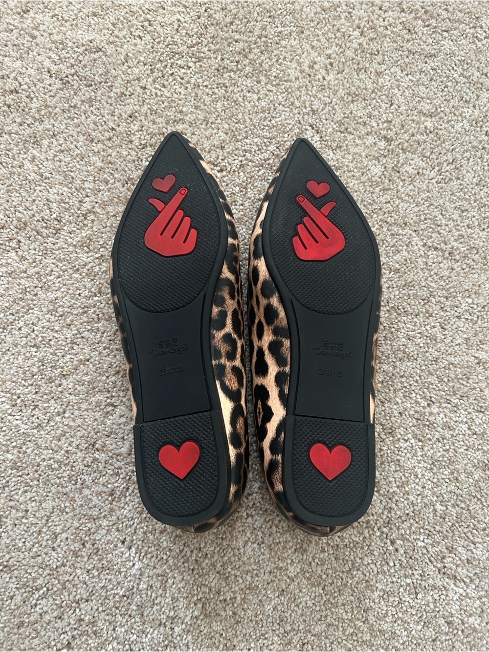 Leopard Print Ballet Flats - Picture 4 of 6